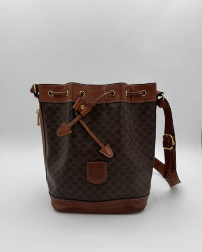 Céline Macadam Bucket Bag