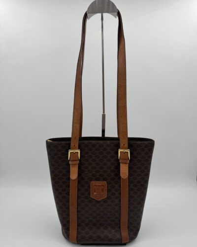 Céline Macadam Bucket Bag