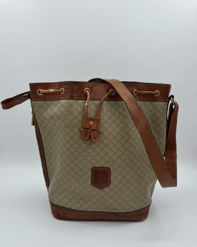 Céline Macadam Bucket Bag