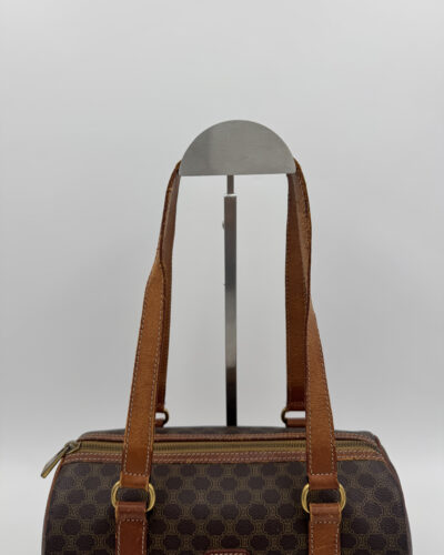 Céline Macadam Papillon Bag in bruin Macadam canvas