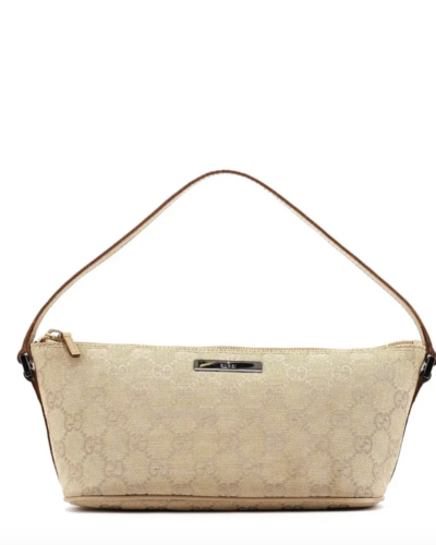 Gucci Boat Bag Beige