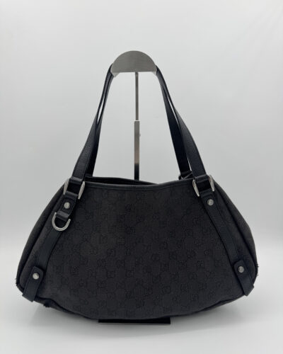 Gucci Abbey Canvas Tote Bag