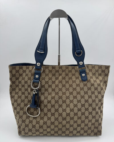 Gucci GG Canvas Icon Bit Tote Bag