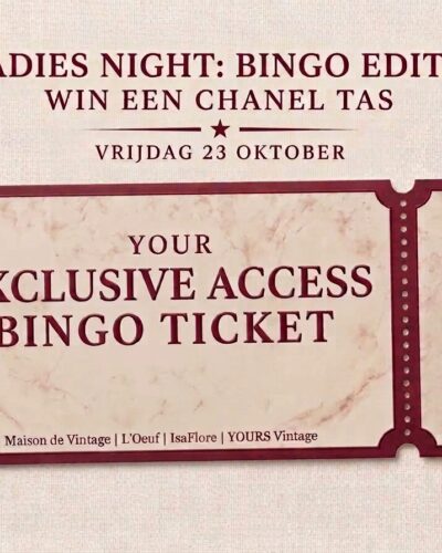 Ladies Night Bingo Ticket