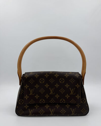 Louis Vuitton Looping PM in iconisch bruin Monogram canvas